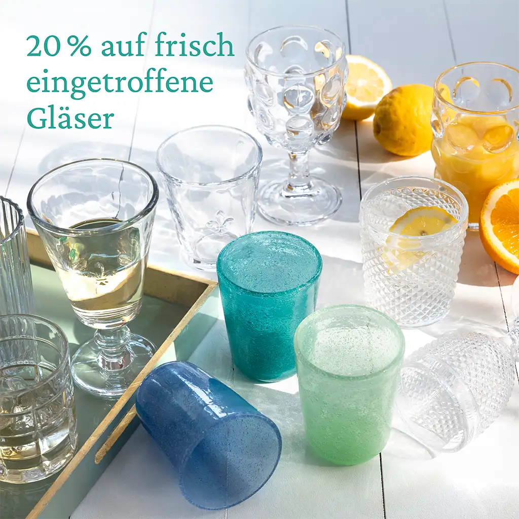 Glas-Neuheiten
