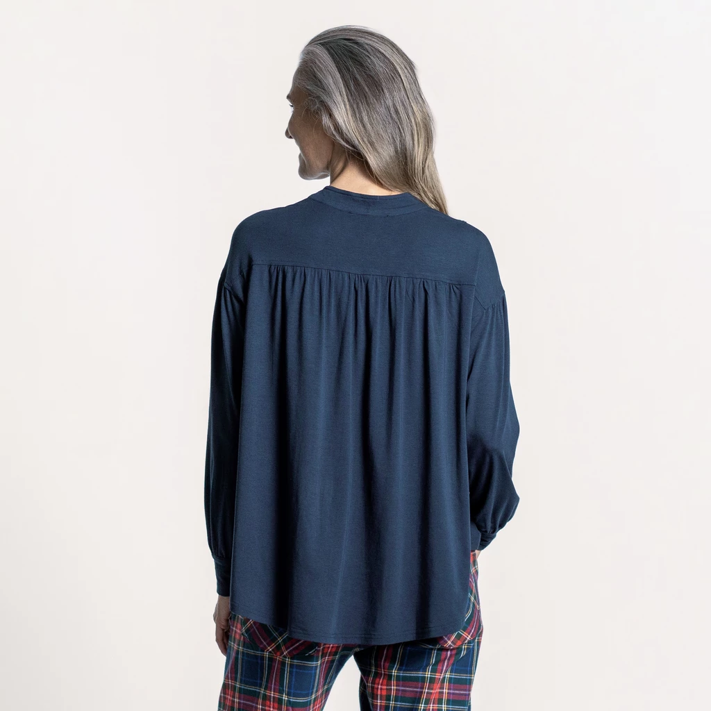 Sunday in Bed X Torquato Shirt Hailey Midnight XL