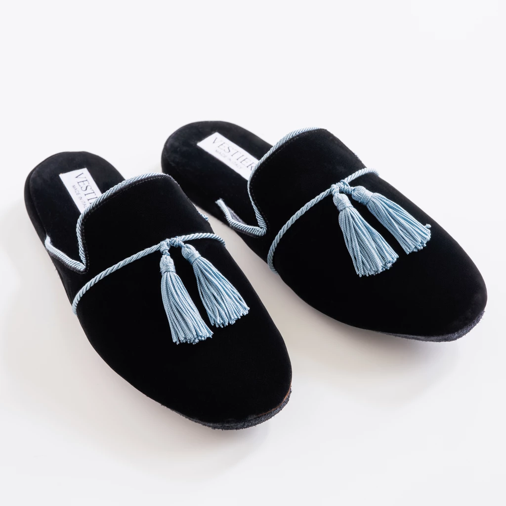 Vestieri Samtslipper Villa Herren