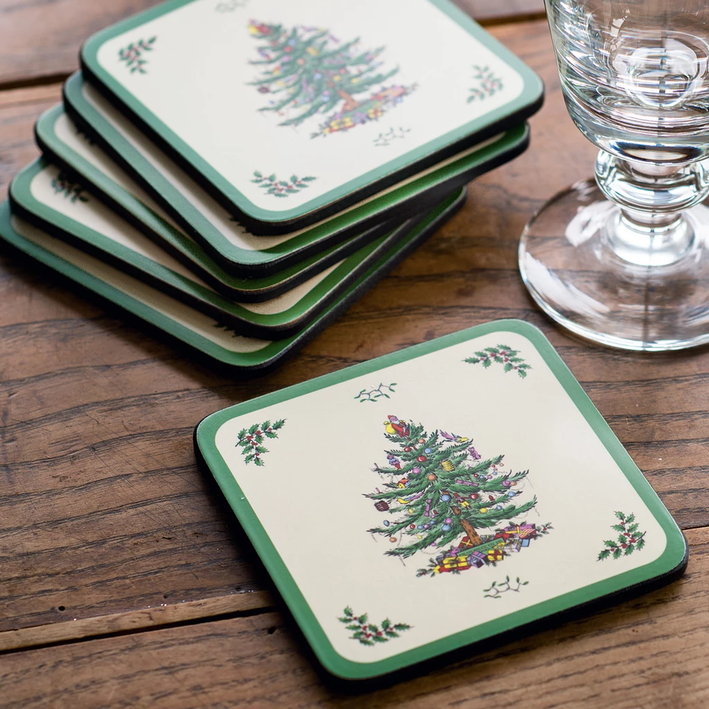 Glasuntersetzer Pimpernel Christmas-Tree 6er-Set