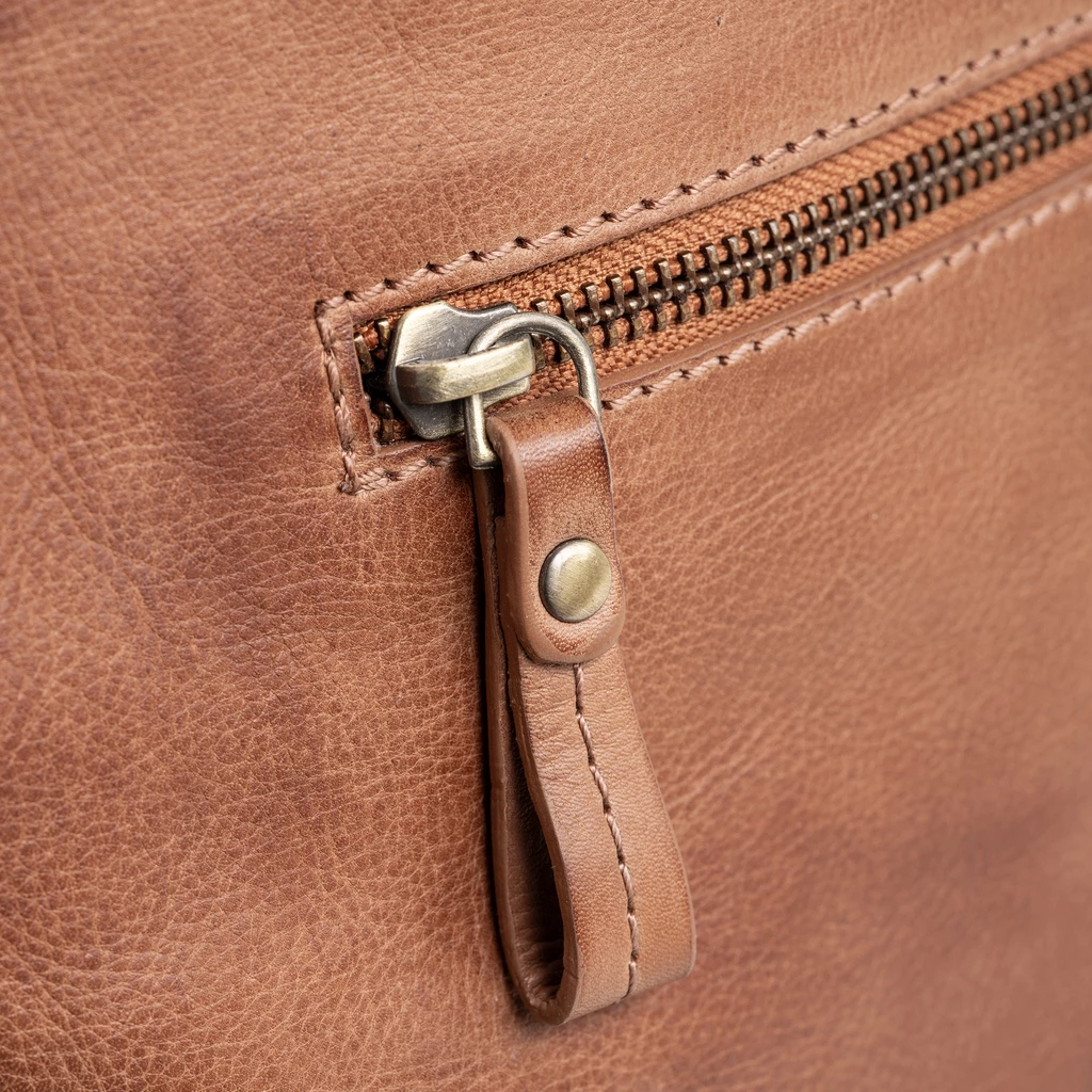 Leder Rolltop Rucksack Vicenza