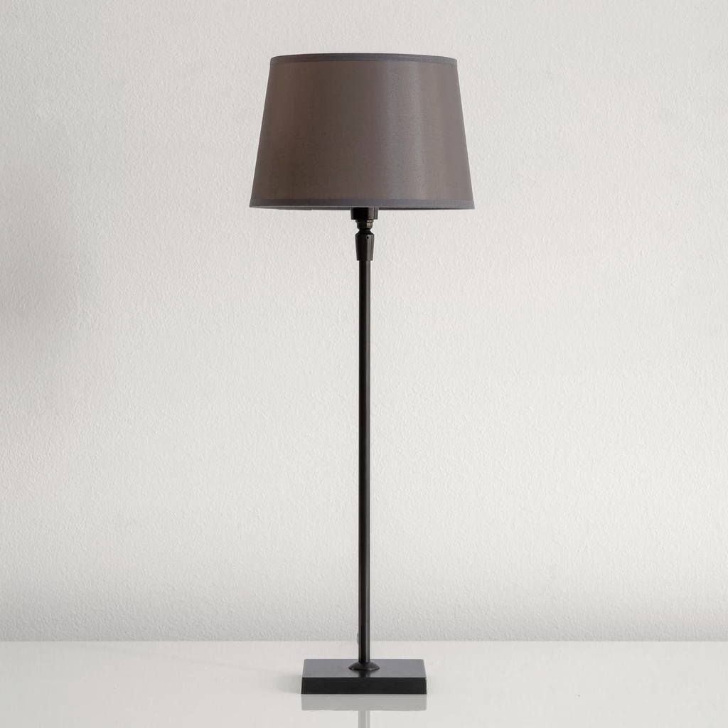 Casadisagne Tischlampe Schwarz Bisac Stone