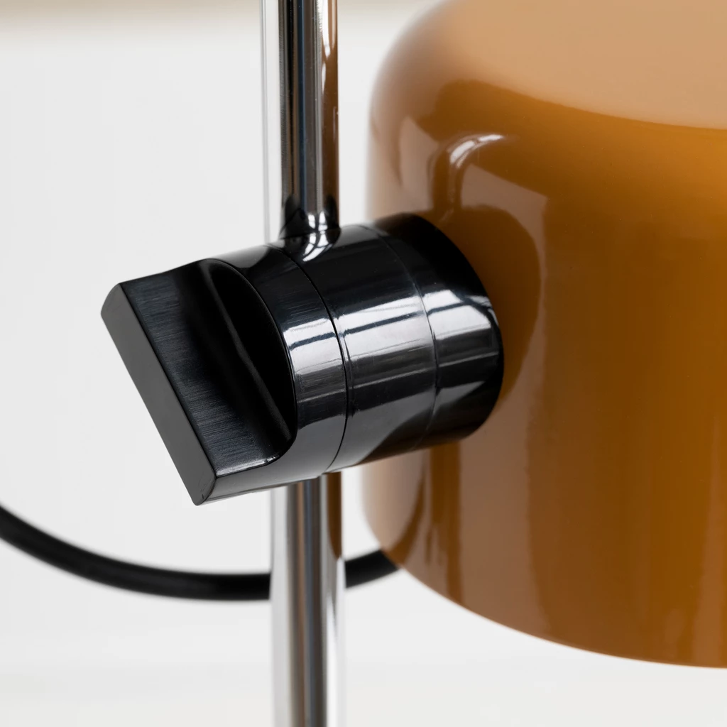 Tischlampe Oluce Mini Coupé Schwarz