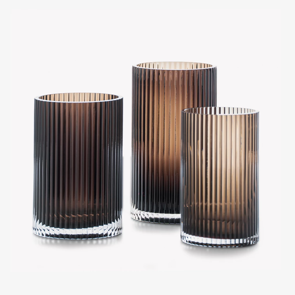 Vase Cannella 21 cm Braun