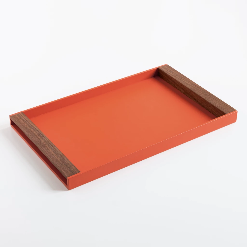 Tablett Pasadena Orange groß