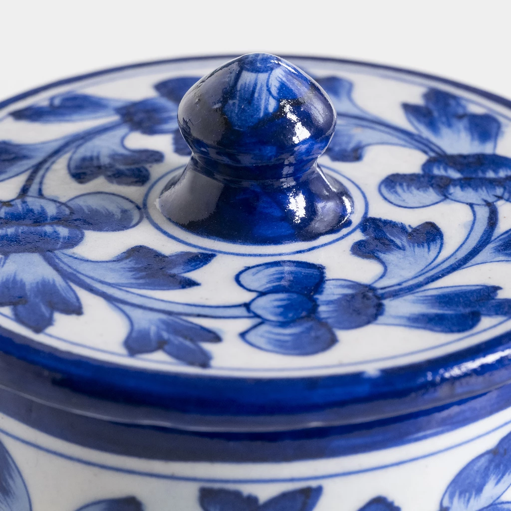 Utensilienbehälter Blue Pottery