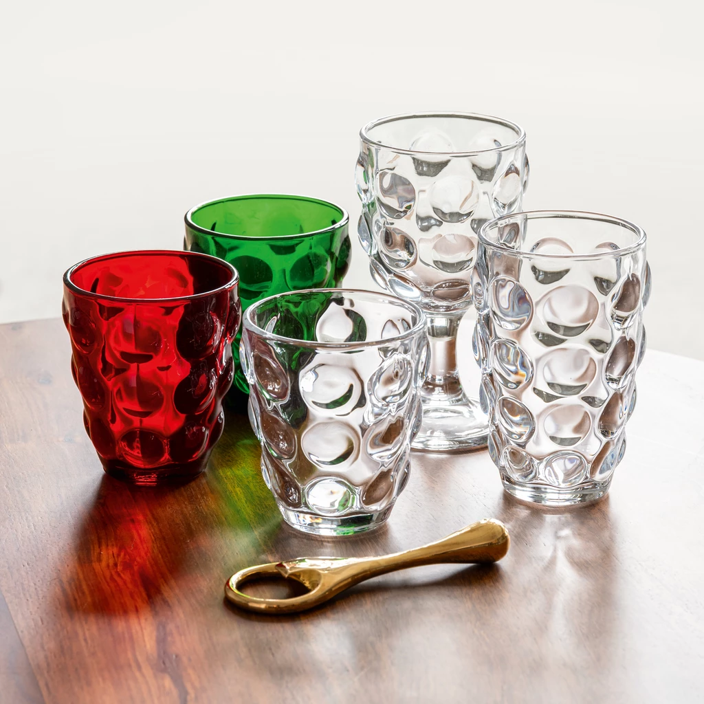 Wassergläser Bolla Grün 4er-Set
