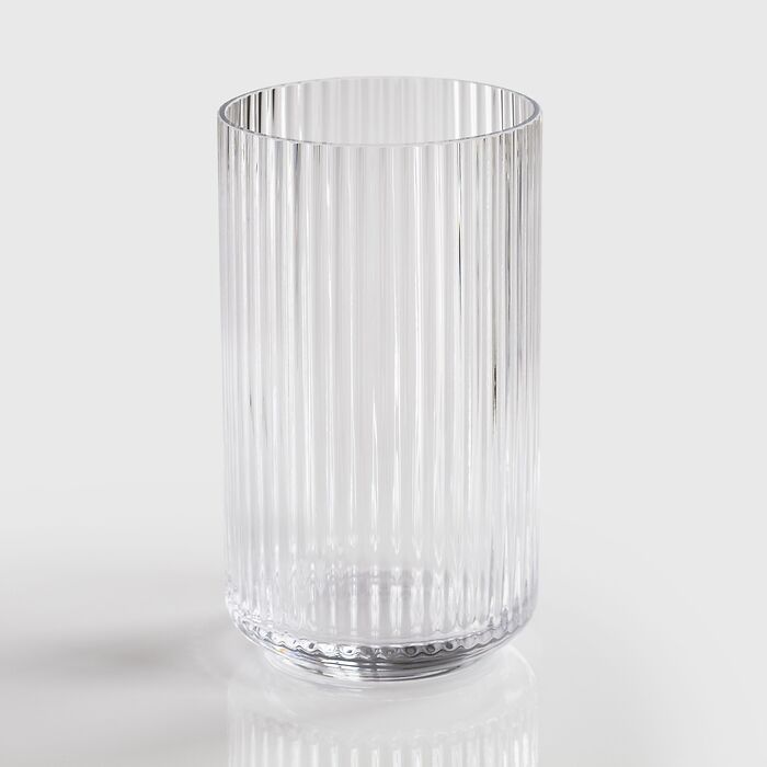 Lyngby-Vase Groß Clear