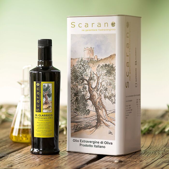 Natives Olivenöl extra aus Apulien