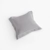 Kissenbezug Perkal Grau 40 x 40 cm