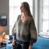 Americandreams Mohair-Pullover Milana Ombre L - 2