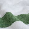 Handtuch mit Chenille-Bordüre Grün - 4
