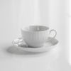 Teetasse mit Untertasse Pillivuyt Plissé