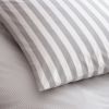 Kissenbezug Liselund Streifen Hellgrau 40 x 40 cm