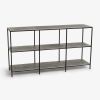 Sideboard Madras Zinngrau