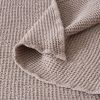 Bettüberwurf Waffelpiqué 240 x 250 cm Camel - 5