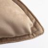 Samtkissen Celeste Taupe 60 x 60 cm - 2
