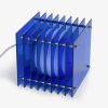 Tischlampe Lop Small Square Blau - 4