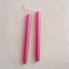 Ester & Erik zylindrische Kerzen Pink 4er-Set