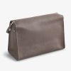Hammann Kulturtasche Kalbsleder Taupe