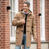 Gloverall Dufflecoat Herren Camel / Buchanan Tartan S - 2
