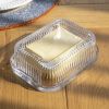 Butterdose aus Glas Belmont - 4