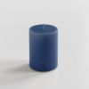 Ester & Erik Stumpenkerze 10 cm Ø 6 cm Blue