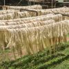 Sisalteppich Bouclé Anthrazit 120 x 180 cm - 4