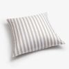 Kissenbezug Liselund Blockstreifen Beige 80 x 80 cm