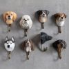 Handgeschnitzter Kleiderhaken Hunde - 2