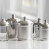 Italo Ottinetti Vorratsgefäße Aluminium glänzend groß - 2