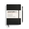 Leuchtturm1917 Notizbuch A5 liniert Schwarz