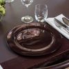 Platzteller Fine Bone China Aubergine - 2
