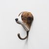 Handgeschnitzter Kleiderhaken Hund