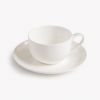 Frühstückstasse mit Untertasse Fine Bone China 2er-Set