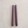 Ester & Erik zylindrische Kerzen Plum 4er-Set