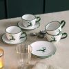 Kaffeetasse Grüner Hirsch - 3