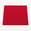 Filzuntersetzer 25x25 cm rot