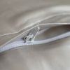 Seidenbettwäsche Braganza Silbergrau 135 x 200 cm - 3