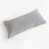Kissenbezug Perkal Grau 40 x 80 cm