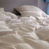 Leinenbettwäsche Stonewashed Louredo Beige 135 x 200 cm - 2
