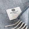 McNutt X Torquato Merino-Wolldecke Blue - 4