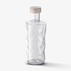 Paveau Wasserflasche Swirl Klar