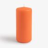 Stumpenkerzen Lys 15 cm Ø 6,8 cm Orange 4er-Set